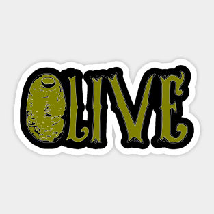 olive Sticker